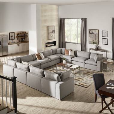 Large sectional deals with chaise